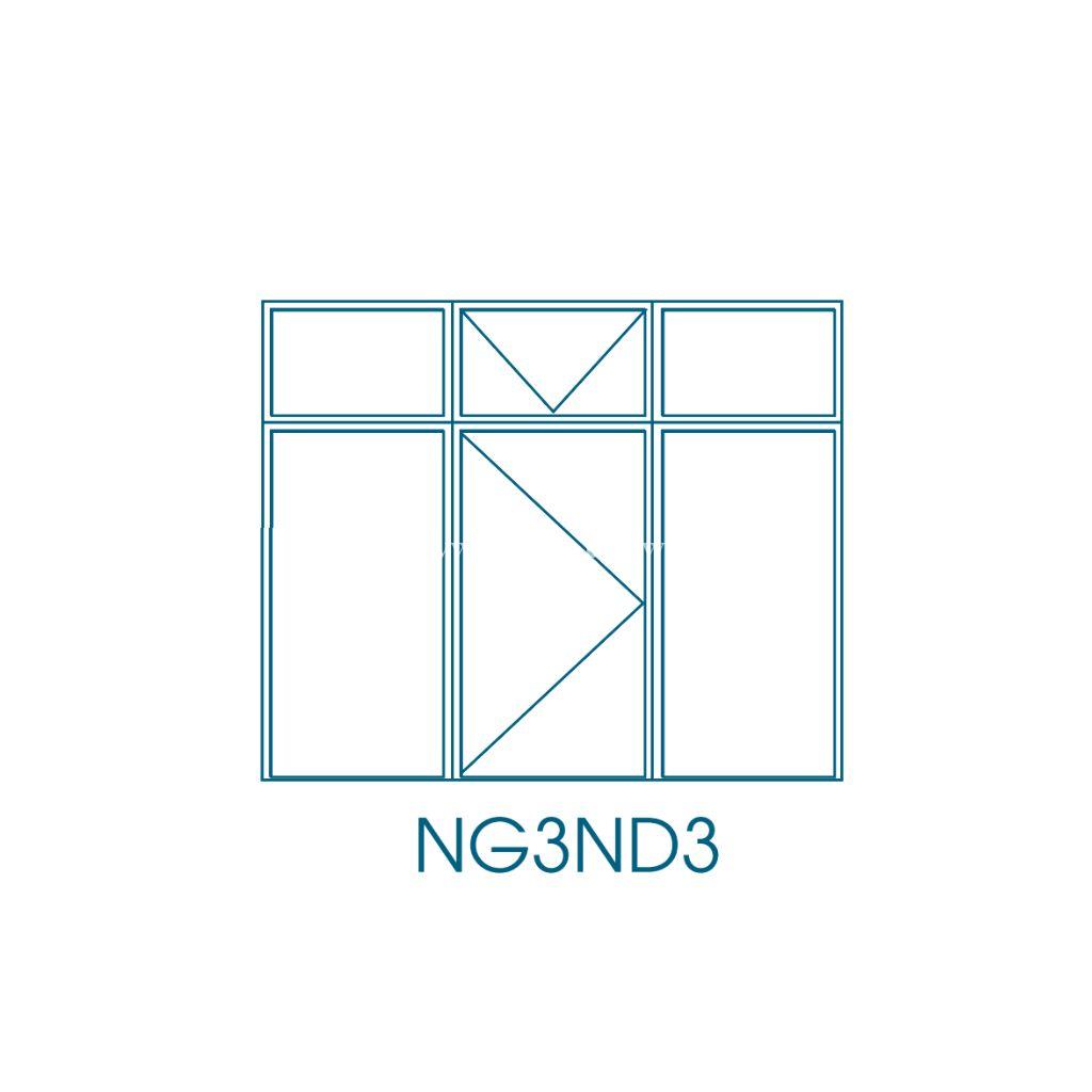 Nd2 Window NG3ND3 G/D Type Steel Window Frame - Zimbabwe Building Materials Suppliers