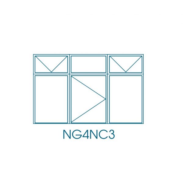 NG4NC3 G/C Type Steel Window Frame - Zimbabwe Building Materials Suppliers