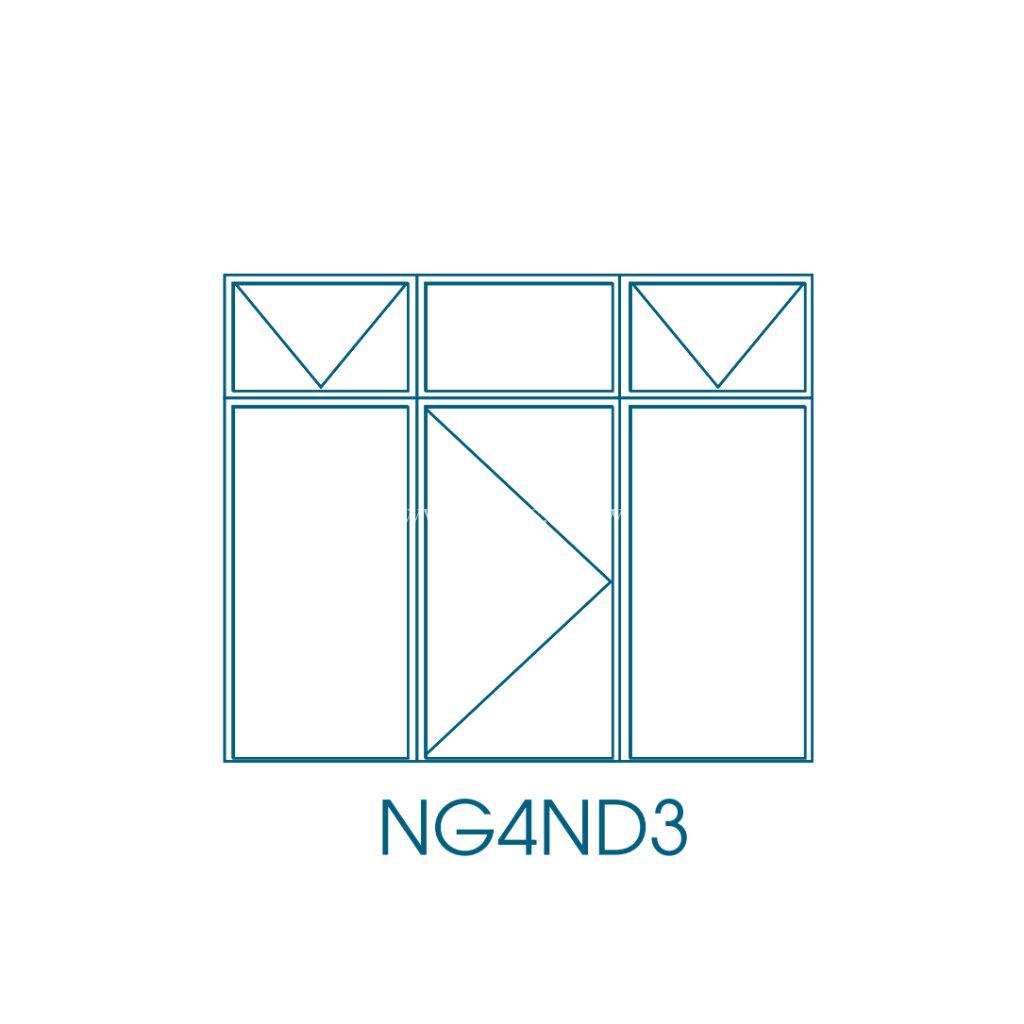 NG4ND3 G/D Type Steel Window Frame - Zimbabwe Building Materials Suppliers