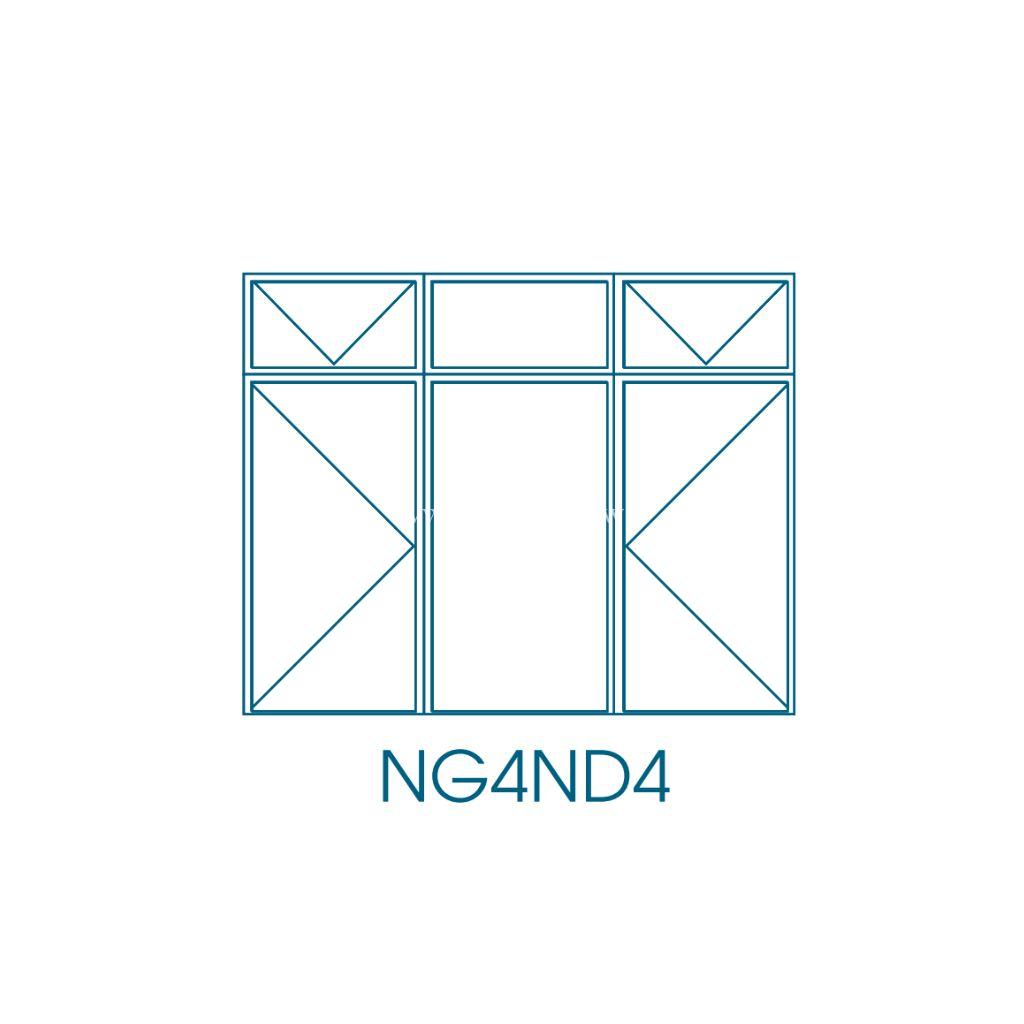 NG4ND4 G/D Type Steel Window Frame - Zimbabwe Building Materials Suppliers