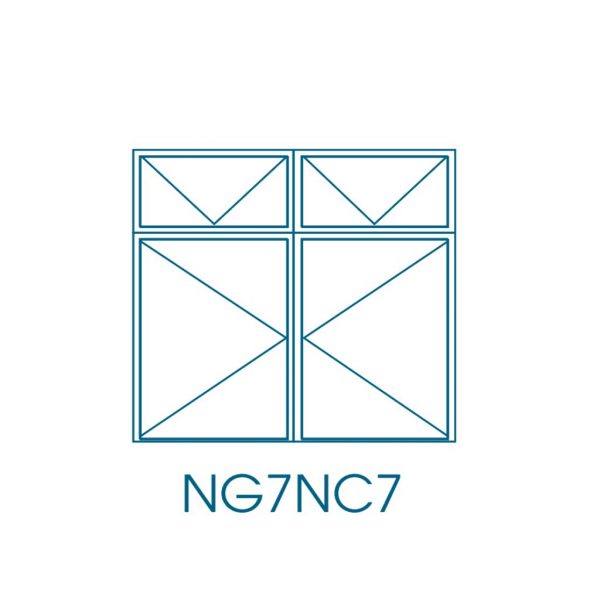 NG7NC7 G/C Type Steel Window Frame - Zimbabwe Building Materials Suppliers