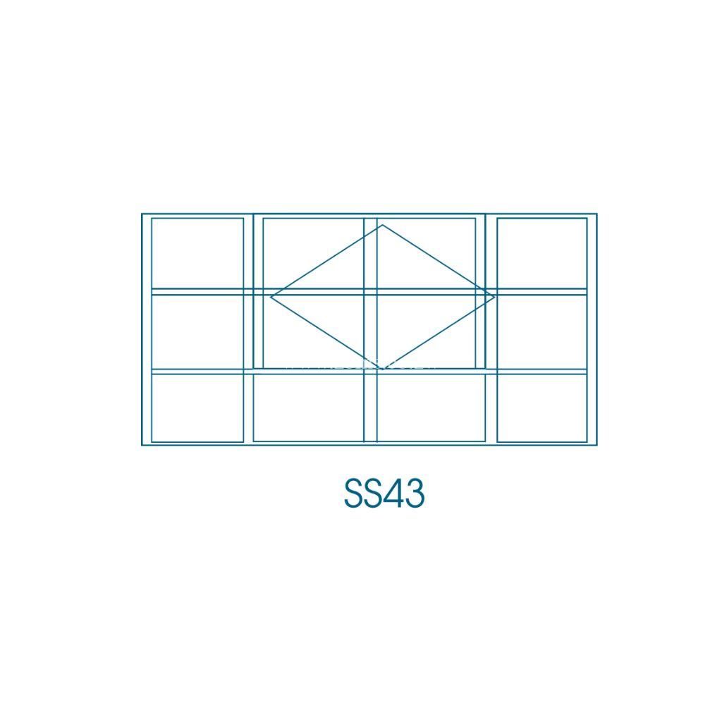 SS43 SS Industrial Steel Window Frame - Zimbabwe Building Materials ...