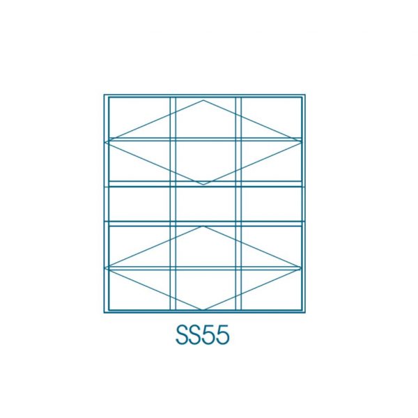 SS55 SS Industrial Steel Window Frame - Zimbabwe Building Materials ...