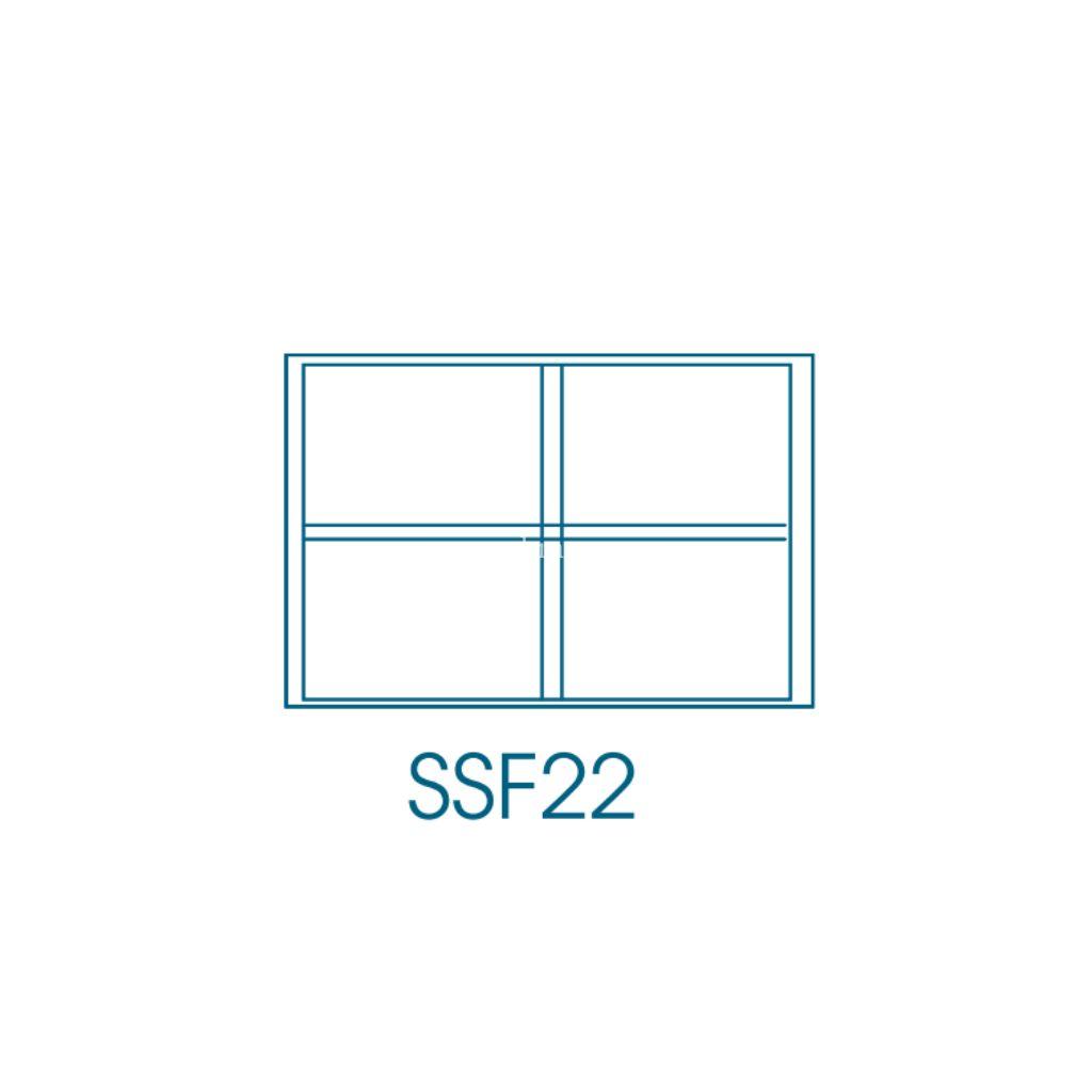 SSF22 SS Industrial Steel Window Frame - Zimbabwe Building Materials ...
