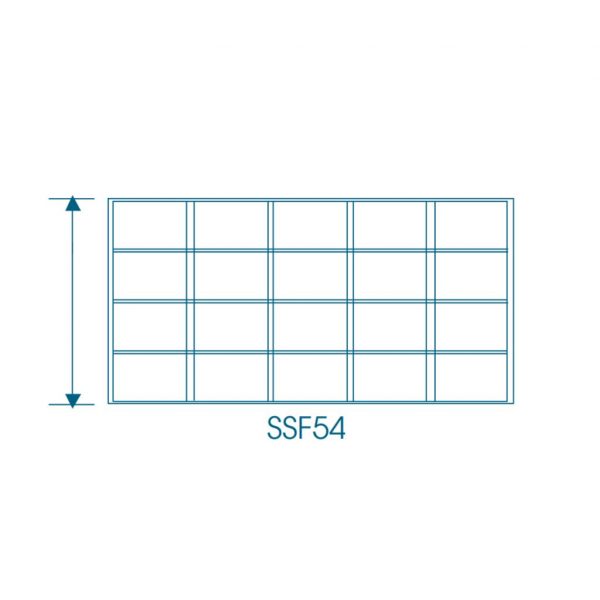 SSF54 SS Industrial Steel Window Frame - Zimbabwe Building Materials ...