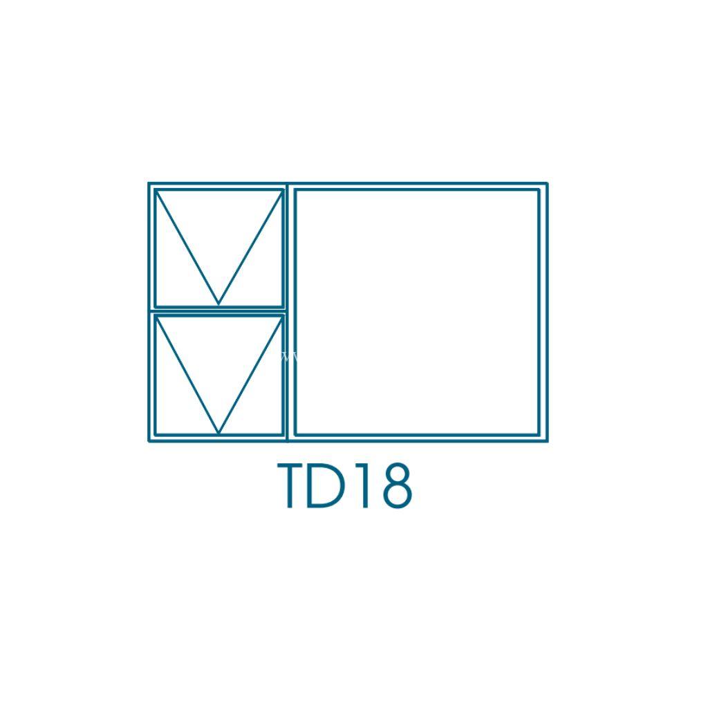 TD18 T/D type Steel Window Frame - Zimbabwe Building Materials Suppliers