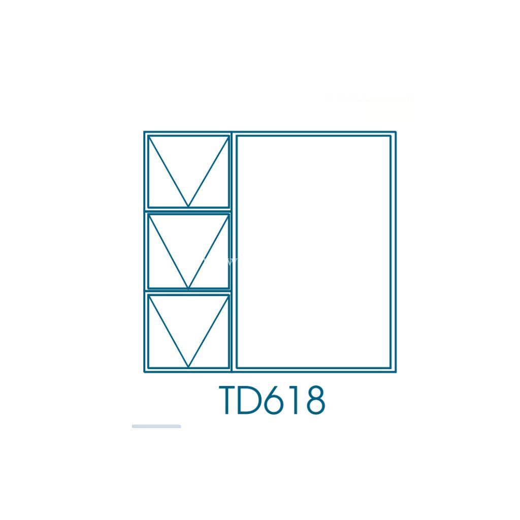 TD618 T/D type Steel Window Frame - Zimbabwe Building Materials Suppliers