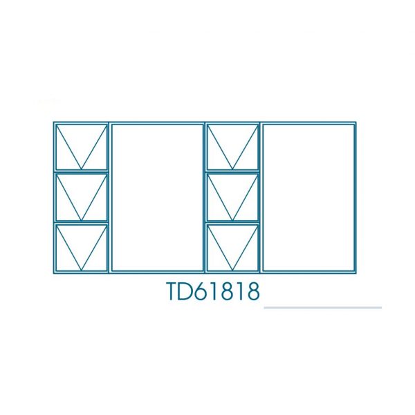 TD61818 T/D type Steel Window Frame - Zimbabwe Building Materials Suppliers