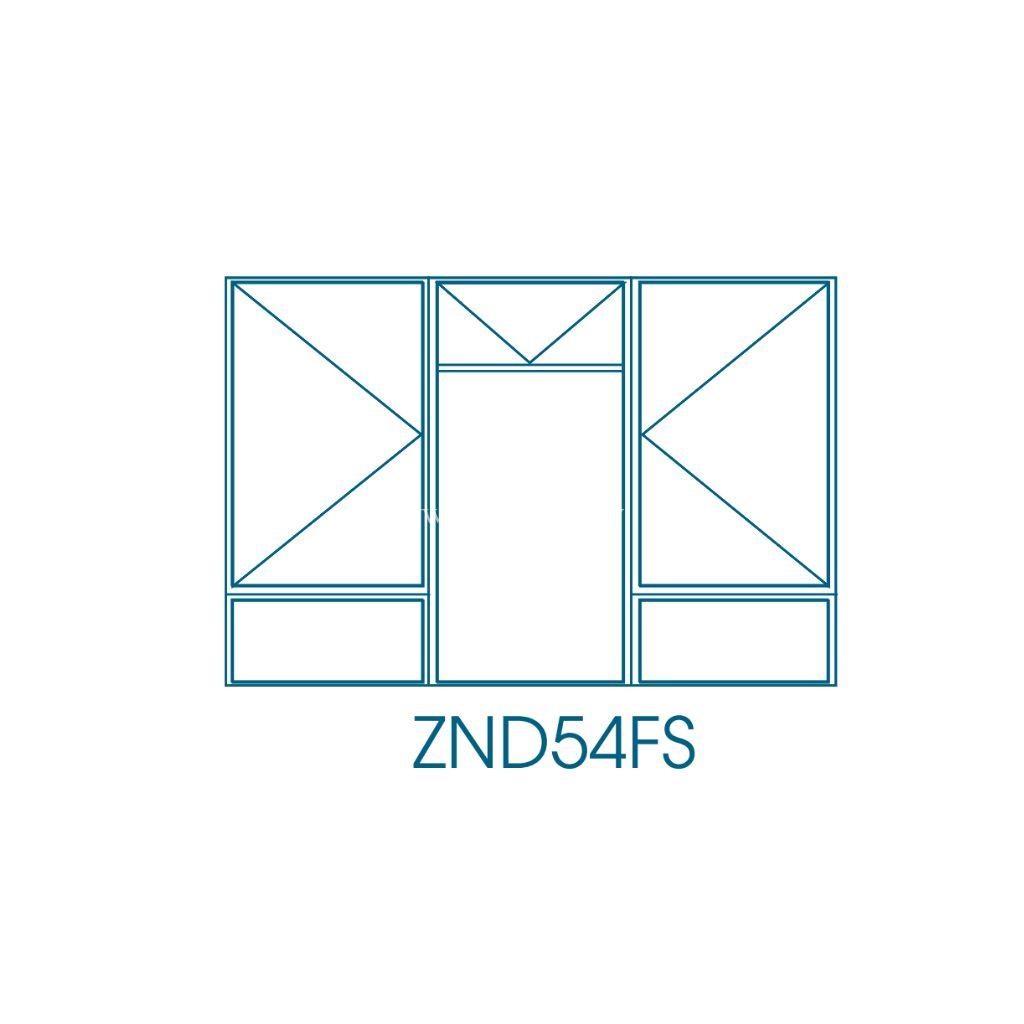 ZND54FS Z Type Steel Window Frame - Zimbabwe Building Materials Suppliers